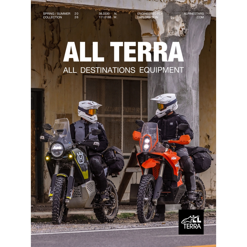 Kurtka motocyklowa Alpinestars Andes PRO Drystar XF brązowo-czarno-pomarańczowa