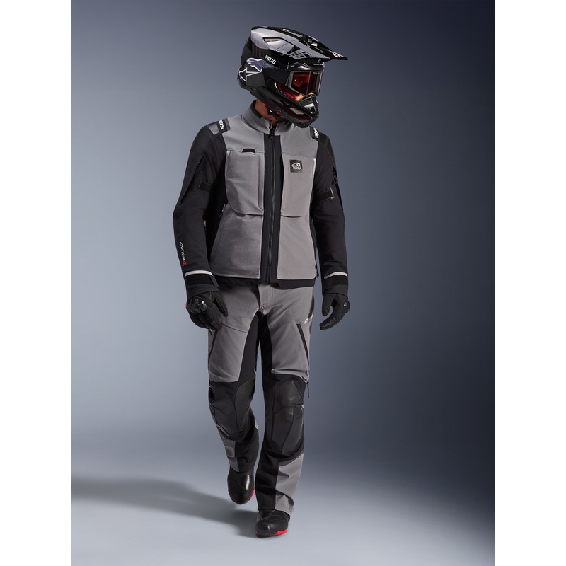 Kurtka motocyklowa Alpinestars Andes PRO Drystar XF ciemnoszara-czarna