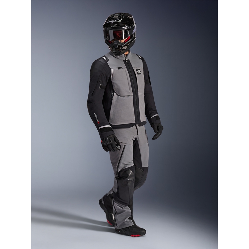 Kurtka motocyklowa Alpinestars Andes PRO Drystar XF ciemnoszara-czarna
