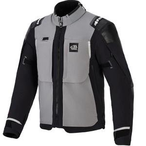 Kurtka motocyklowa Alpinestars Andes PRO Drystar XF ciemnoszara-czarna