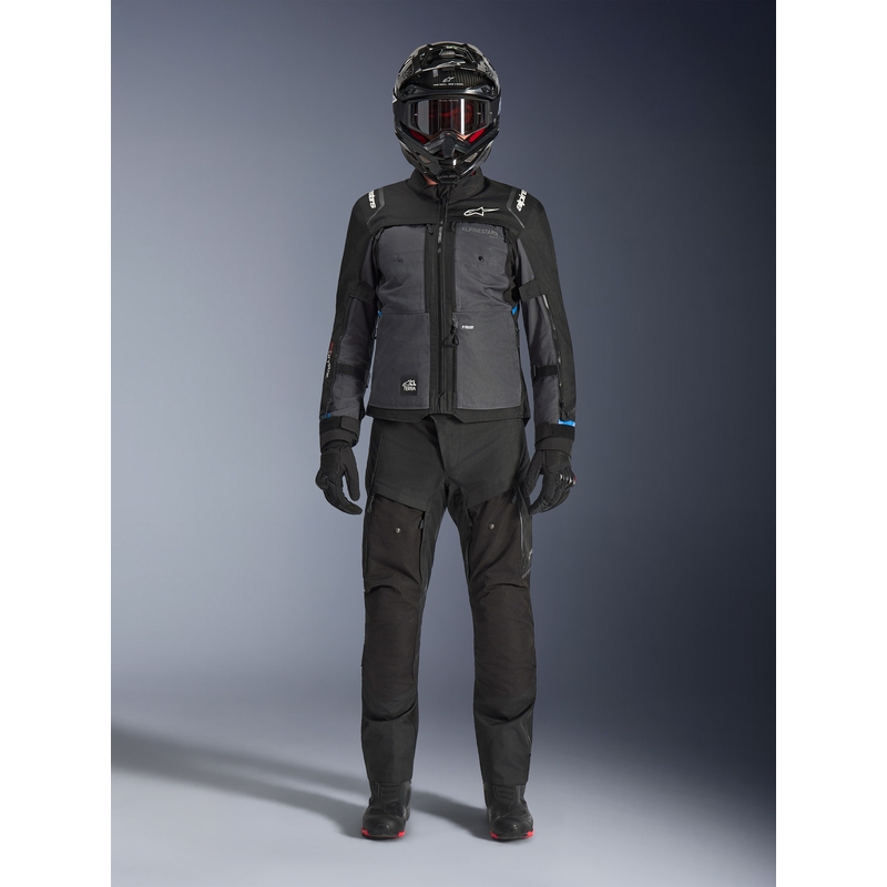 Kurtka motocyklowa Alpinestars Cusco Drystar czarno-ciemnoszara