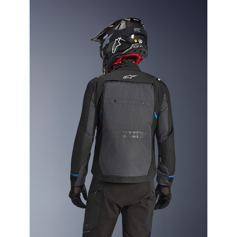 Kurtka motocyklowa Alpinestars Cusco Drystar czarno-ciemnoszara