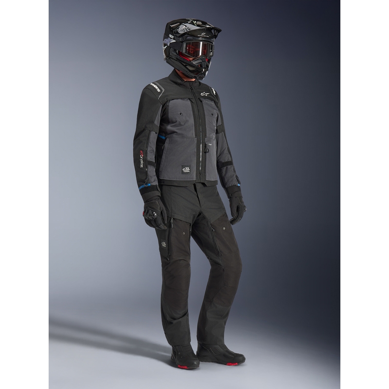 Kurtka motocyklowa Alpinestars Cusco Drystar czarno-ciemnoszara