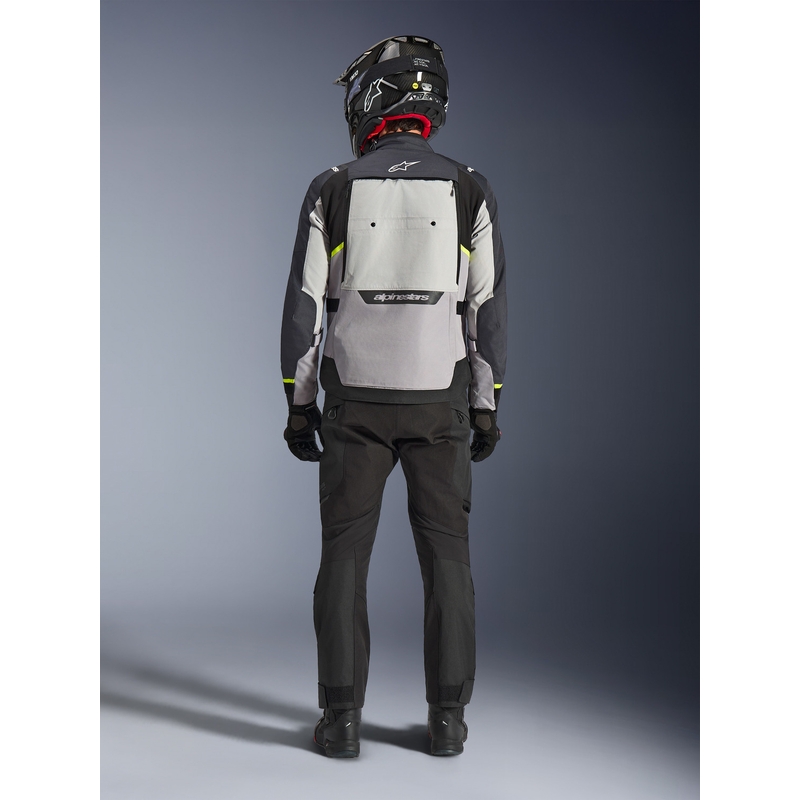 Kurtka motocyklowa Alpinestars Cusco Drystar jasnoszara-jasnoniebieska-ciemnoniebieska