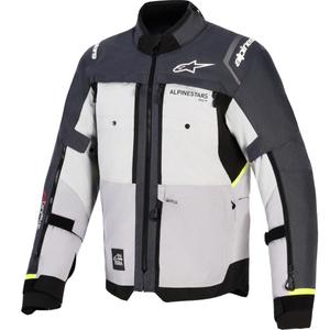 Kurtka motocyklowa Alpinestars Cusco Drystar jasnoszara-jasnoniebieska-ciemnoniebieska
