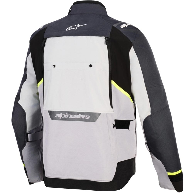 Kurtka motocyklowa Alpinestars Cusco Drystar jasnoszara-jasnoniebieska-ciemnoniebieska