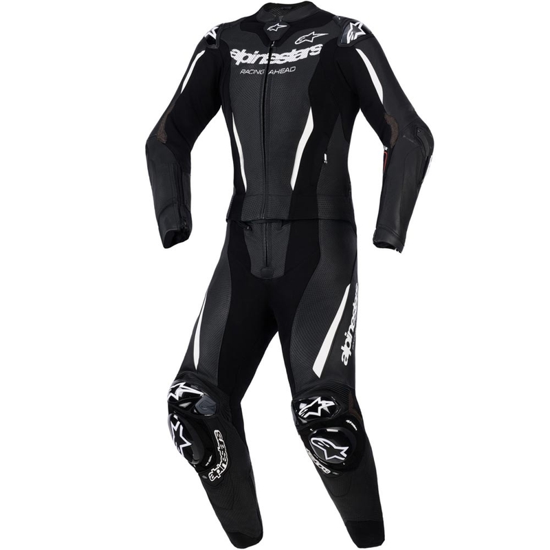 Dwuczęściowy skórzany kombinezon motocyklowy Alpinestars Stella GP-R7 damski, czarny