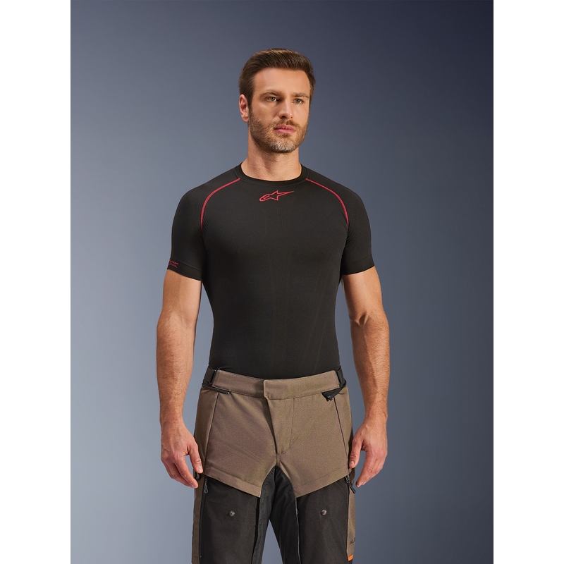 Spodnie motocyklowe Alpinestars Cusco Drystar brązowo-czarne