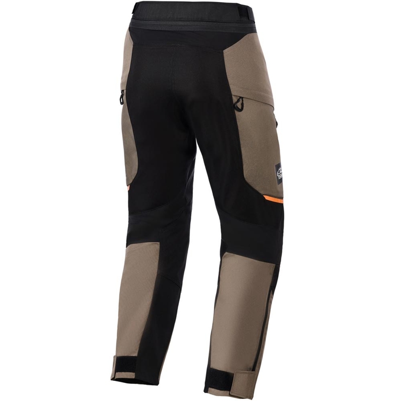 Spodnie motocyklowe Alpinestars Cusco Drystar brązowo-czarne