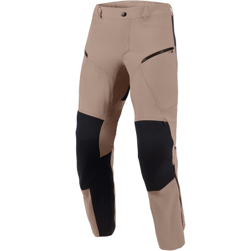 Spodnie motocyklowe Alpinestars Explore AST brązowo-czarne