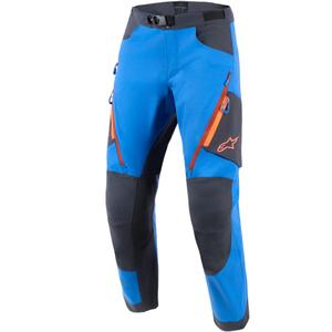 Spodnie motocyklowe Alpinestars Maxdura Dual niebiesko-ciemnoszaro-pomarańczowe