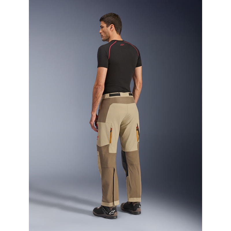 Spodnie motocyklowe Alpinestars Maxdura Dual jasnobrązowe