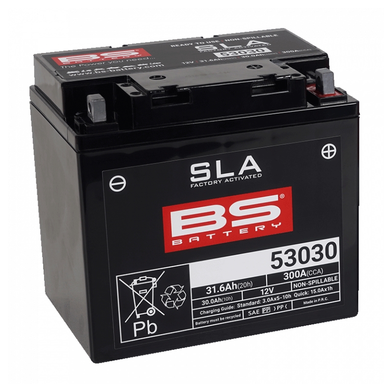 Factory activated battery BS-BATTERY