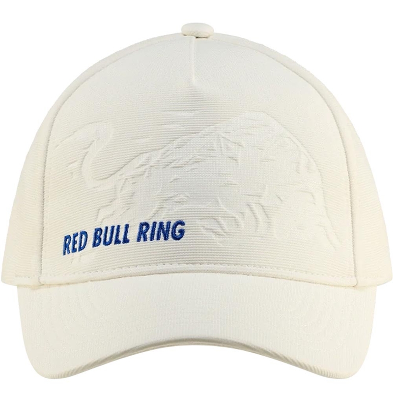 Czapka Red Bull Racing z wytłoczonym logo, biała
