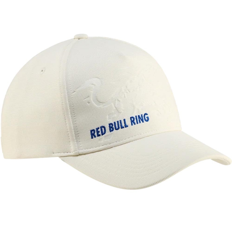 Czapka Red Bull Racing z wytłoczonym logo, biała