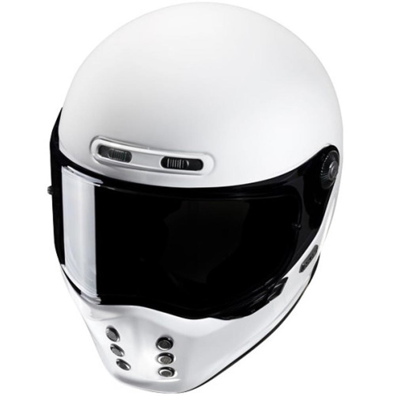 Kask motocyklowy integralny HJC V10 Solid biały