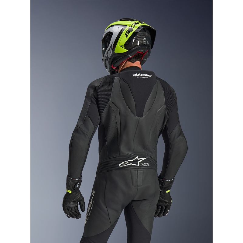 Jednoczęściowy kombinezon motocyklowy Alpinestars GP FORCE V2 czarno-biały