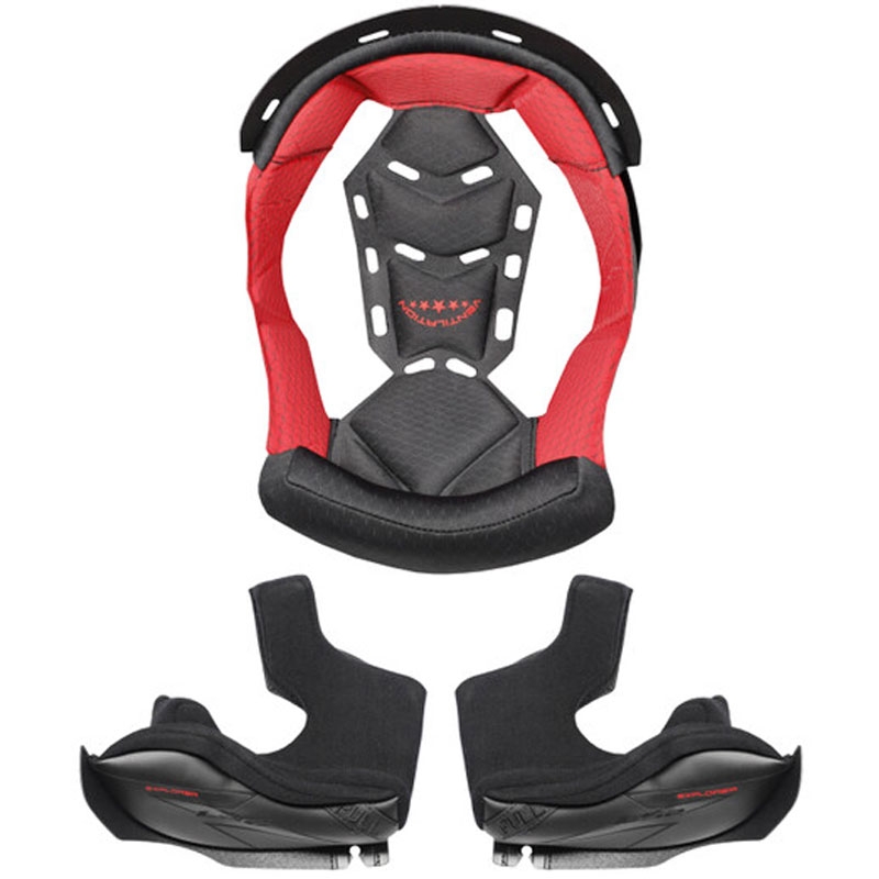 Wnętrze kasku LS2 MX701 CARBON czarne