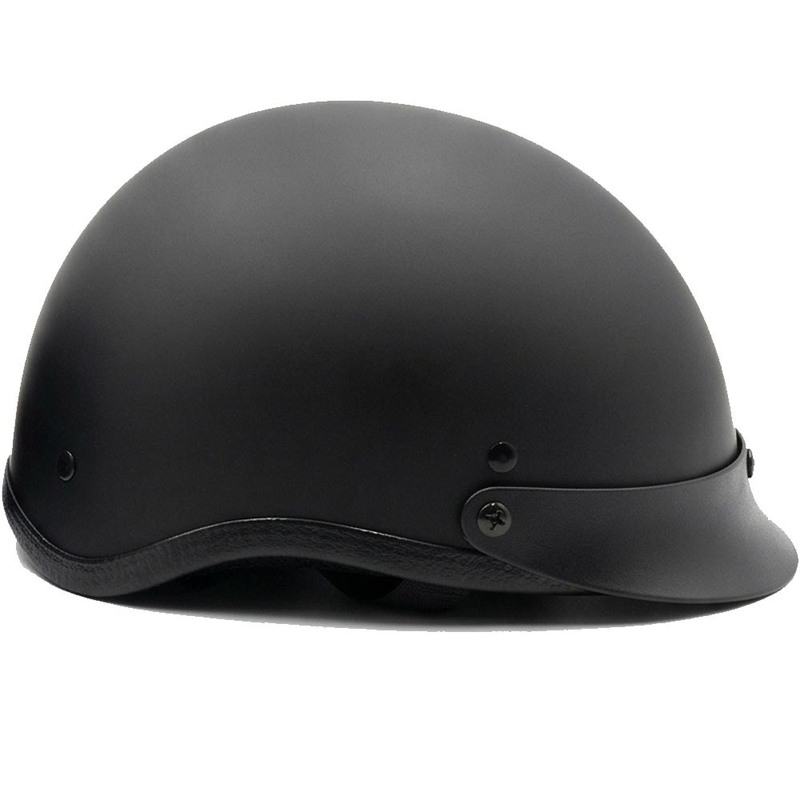 Kask otwarty MotoZem czarny