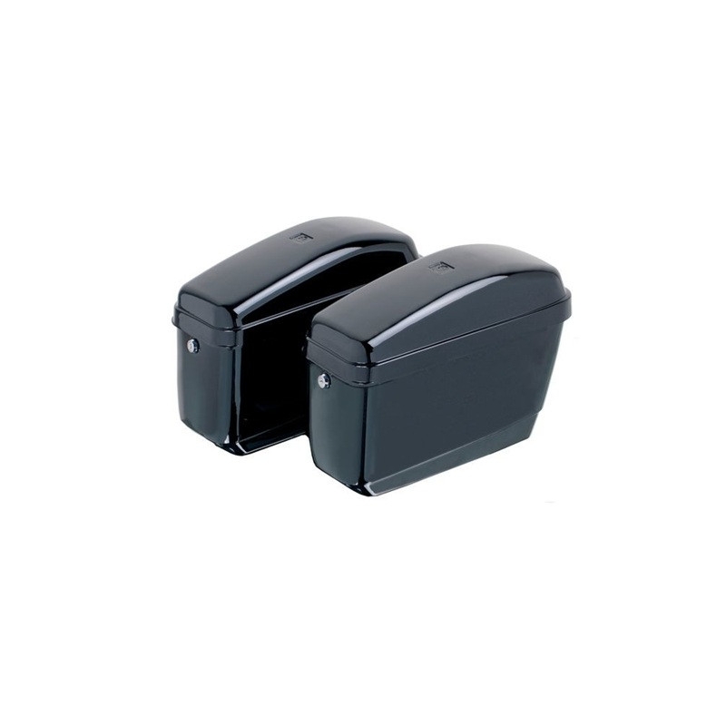 Rigid saddlebag CUSTOMACCES EASY black right