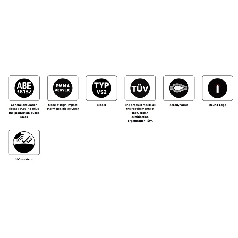 Windscreen PUIG TOURING smoke