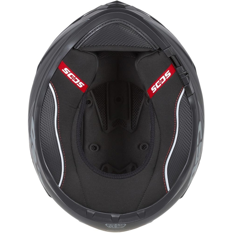 Kask motocyklowy integralny Cassida Integral GT 2.1 Jawa Sport czarno-perłowo-czerwono-srebrny