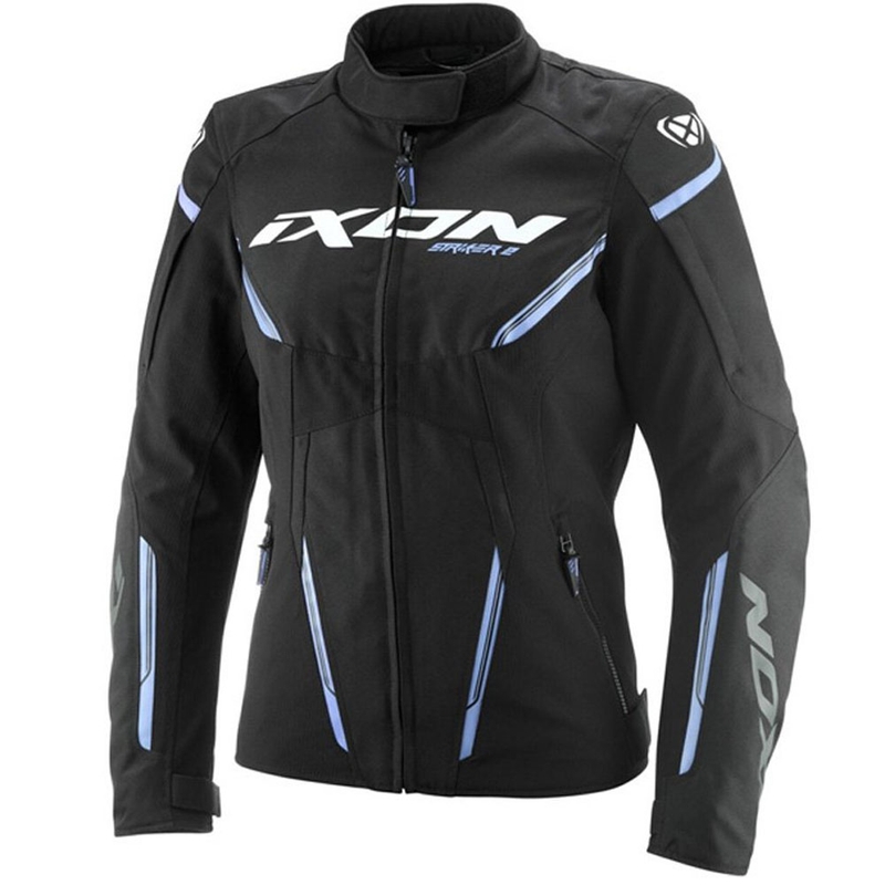 Kurtka motocyklowa damska IXON Striker 2 Lady czarno-lawendowa