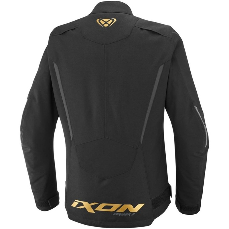 Kurtka motocyklowa damska IXON Striker 2 Lady czarno-złota