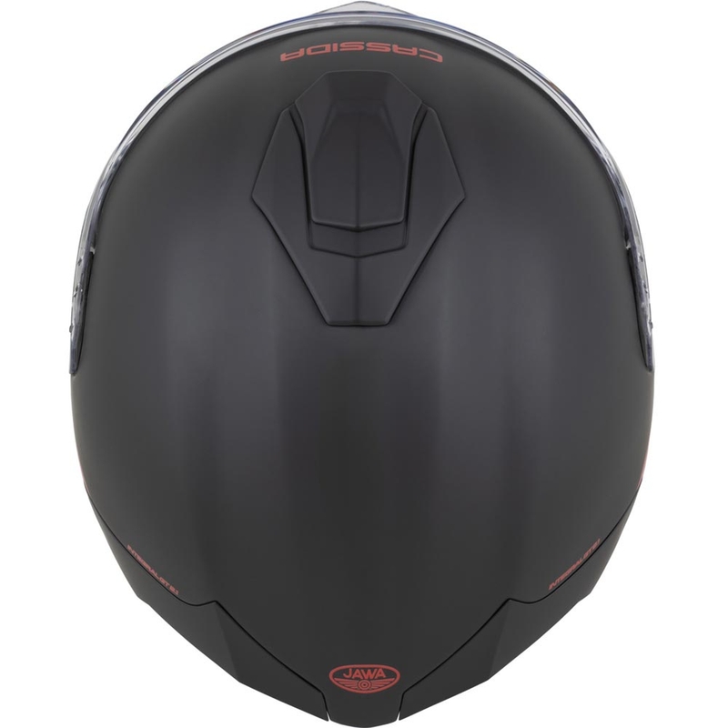 Kask motocyklowy integralny Cassida Integral GT 2.1 Jawa Solid matowo czarny z połyskiem czerwonym