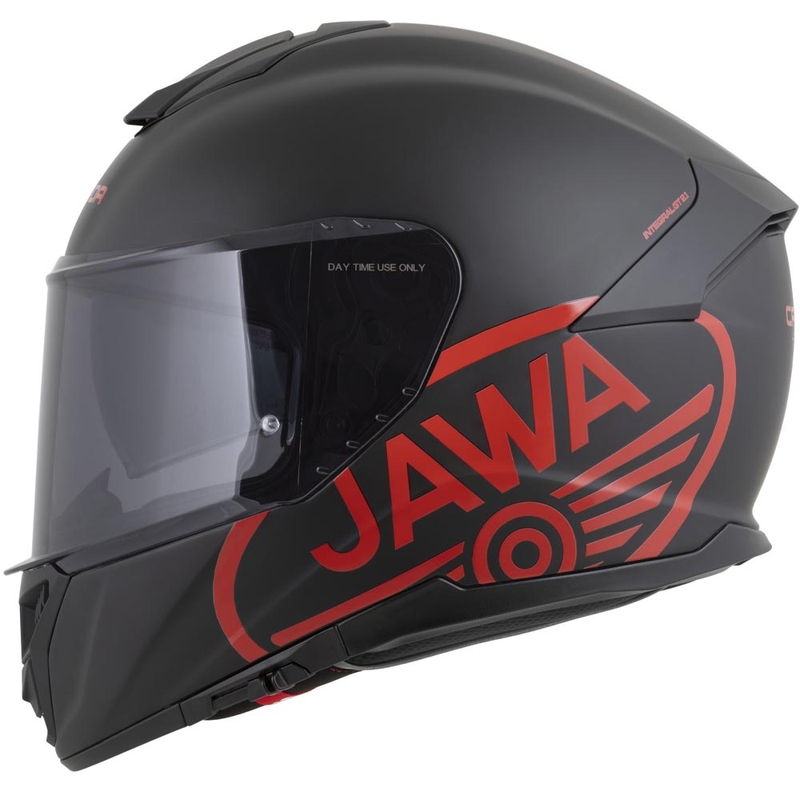 Kask motocyklowy integralny Cassida Integral GT 2.1 Jawa Solid matowo czarny z połyskiem czerwonym