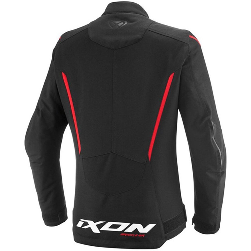 Kurtka motocyklowa damska IXON Striker 2 Air WP Lady czarno-czerwona