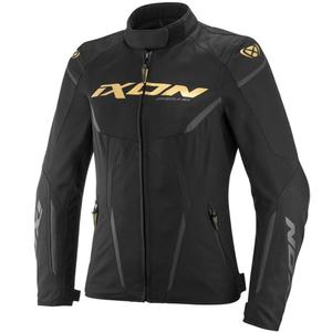 Kurtka motocyklowa damska IXON Striker 2 Air WP Lady czarno-złota