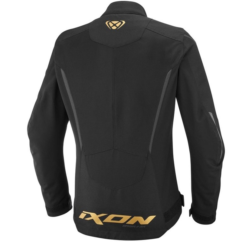Kurtka motocyklowa damska IXON Striker 2 Air WP Lady czarno-złota