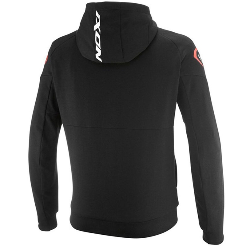 Bluza motocyklowa IXON Touchdown Ultra czarno-biało-czerwona
