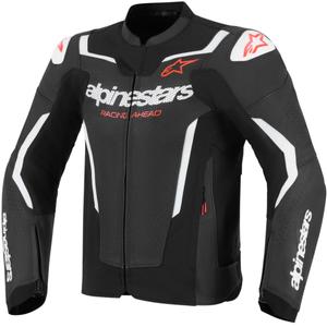 Kurtka motocyklowa skórzana Alpinestars GP Force V2 Airflow czarno-biała