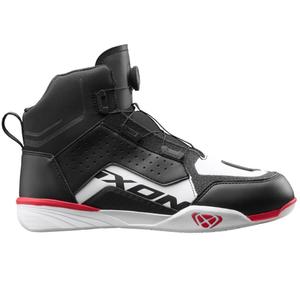 Buty motocyklowe IXON Vyper WP czarno-biało-czerwone