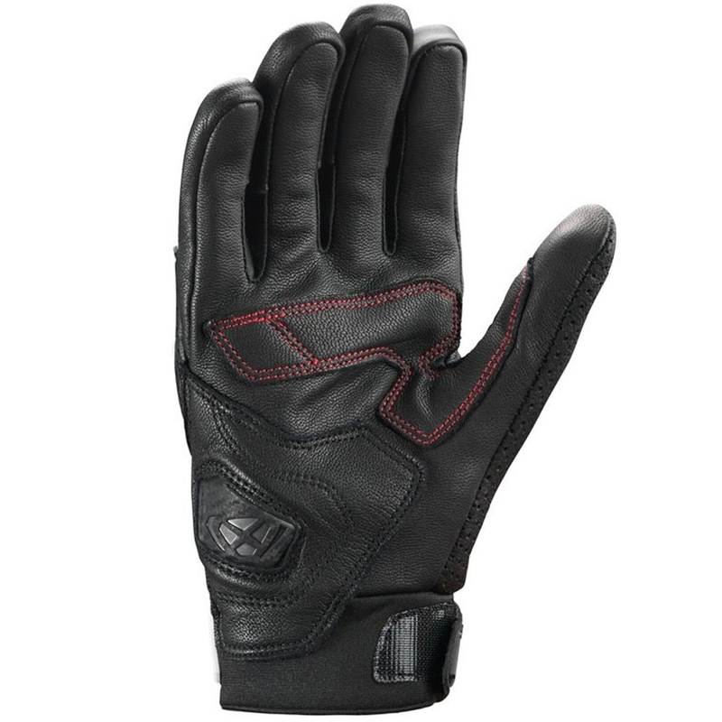 Rękawice motocyklowe IXON Mirage Leather czarno-białe
