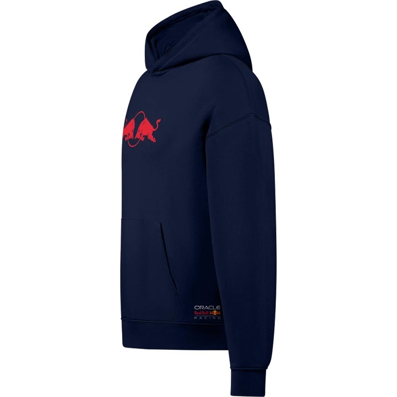 Bluza z kapturem Oracle Red Bull Racing Spark ciemnoniebieska
