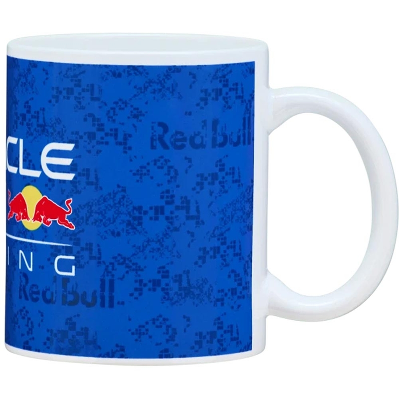 Kubek Oracle Red Bull Racing z logo w kolorze niebieskim