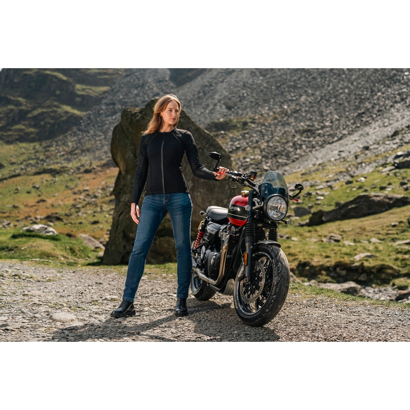 Kurtka motocyklowa damska Knox Urbane PRO Mk3 czarna