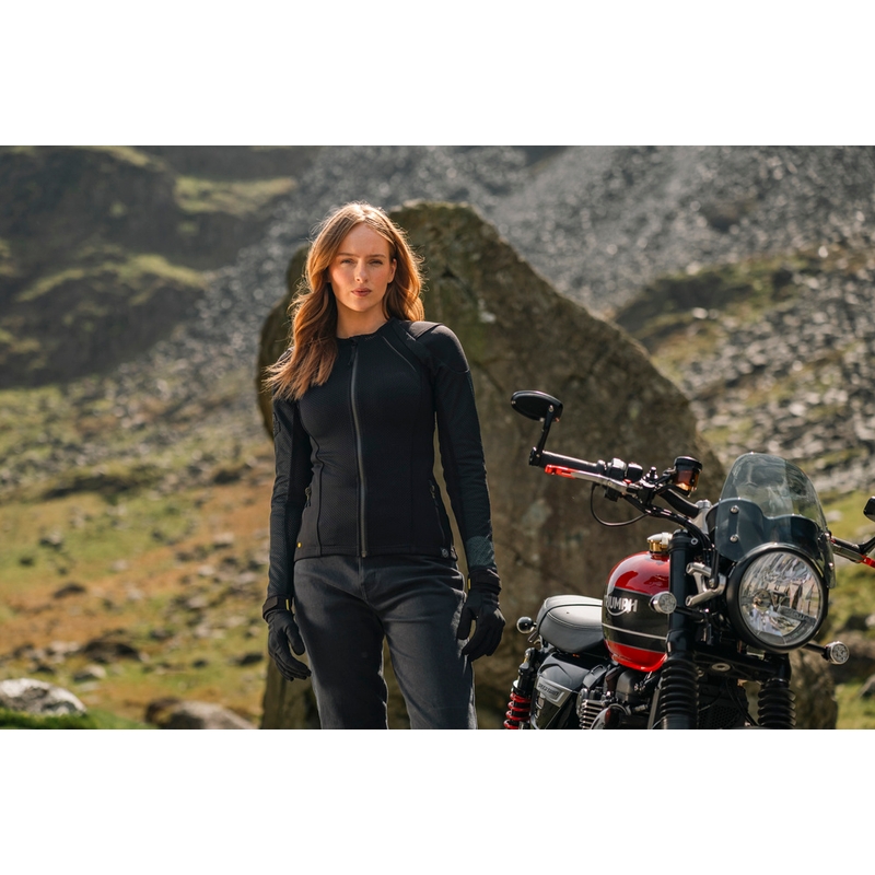 Kurtka motocyklowa damska Knox Urbane PRO Mk3 czarna