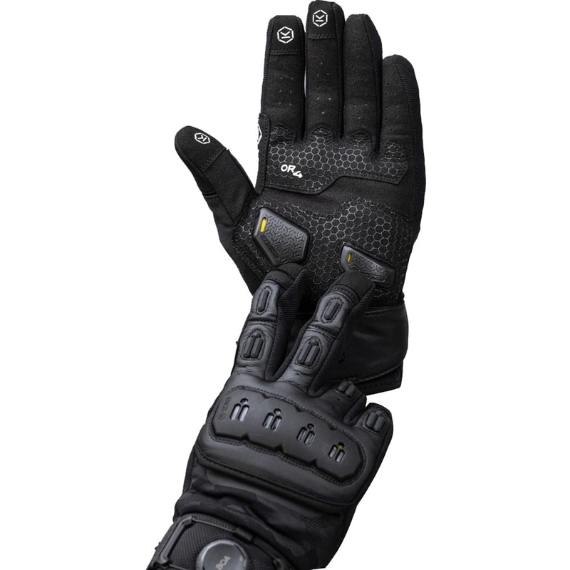 Rękawice motocyklowe Knox Orsa Textile OR4 czarne