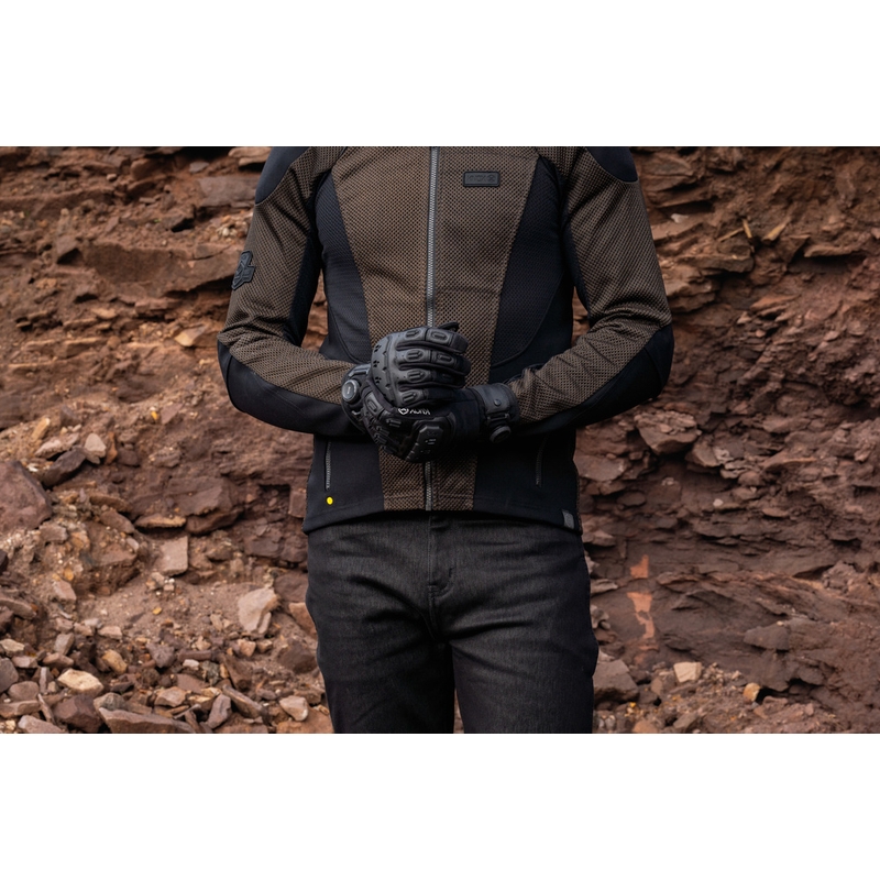 Rękawice motocyklowe Knox Orsa Textile OR4 czarne