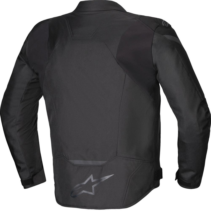 Kurtka motocyklowa Alpinestars T-JAWS V4 wodoodporna czarno-czarna