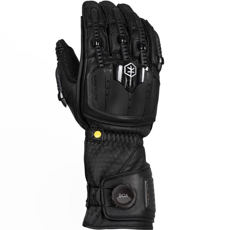 Rękawice motocyklowe Knox Handroid All Black Mk5 w kolorze czarnym