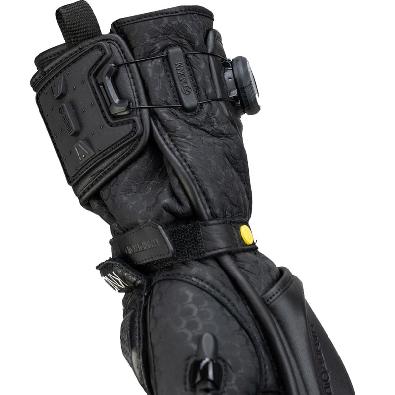 Rękawice motocyklowe Knox Handroid All Black Mk5 w kolorze czarnym
