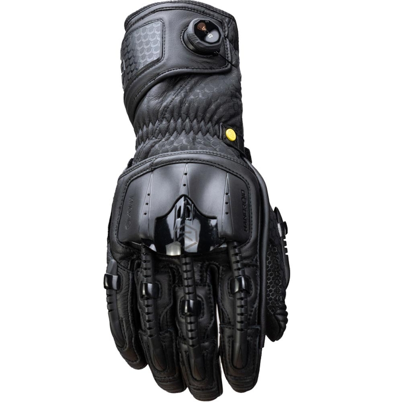 Rękawice motocyklowe Knox Handroid All Black Mk5 w kolorze czarnym