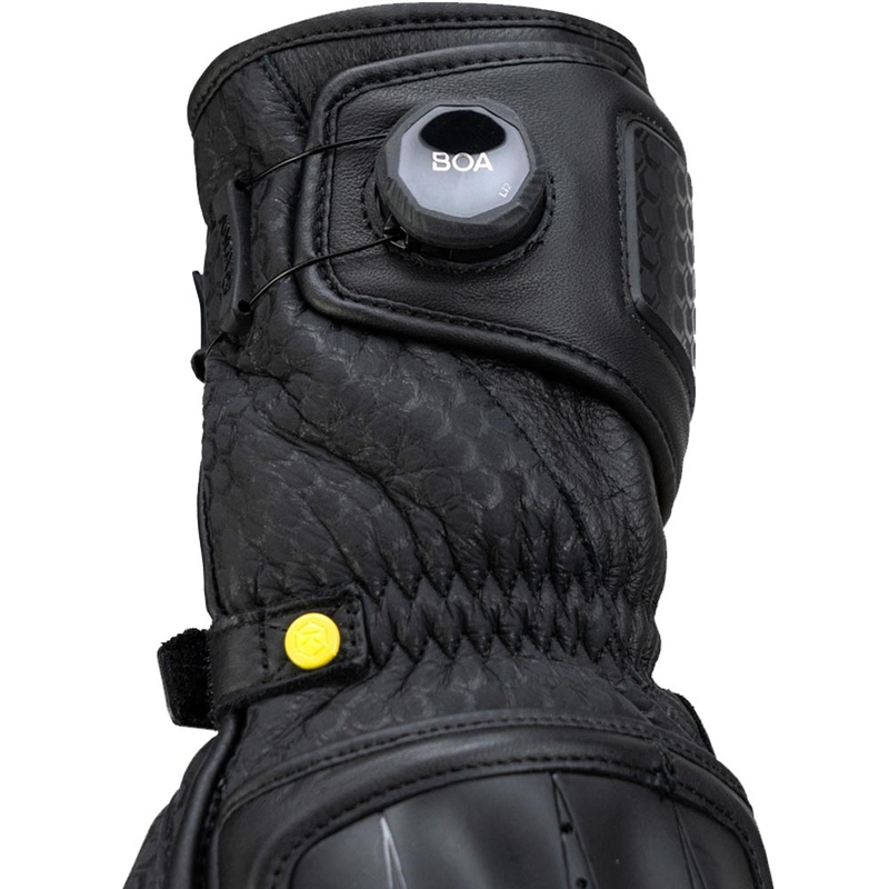Rękawice motocyklowe Knox Handroid All Black Mk5 w kolorze czarnym