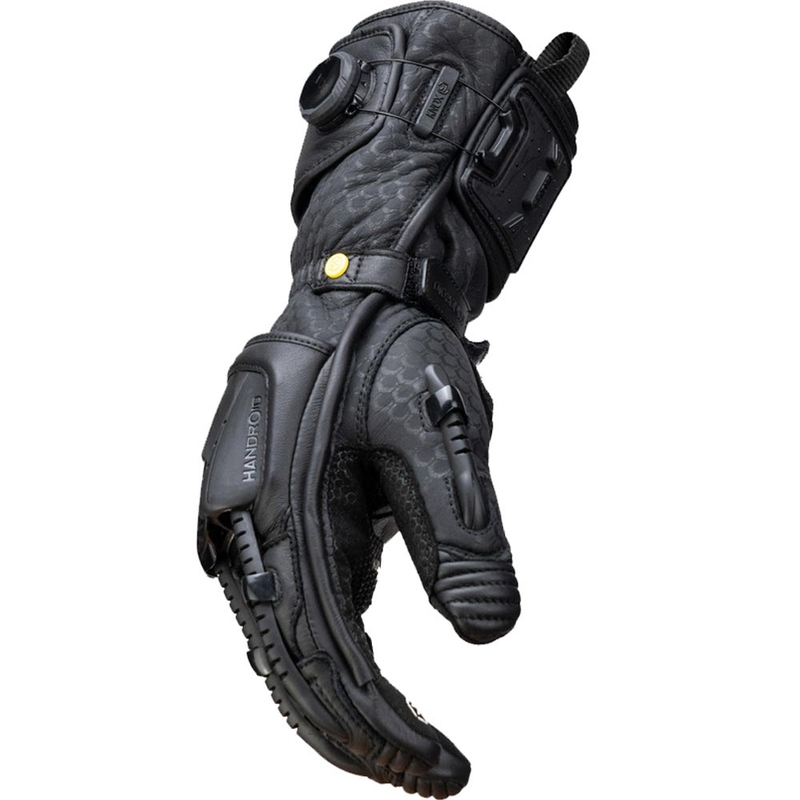 Rękawice motocyklowe Knox Handroid All Black Mk5 w kolorze czarnym
