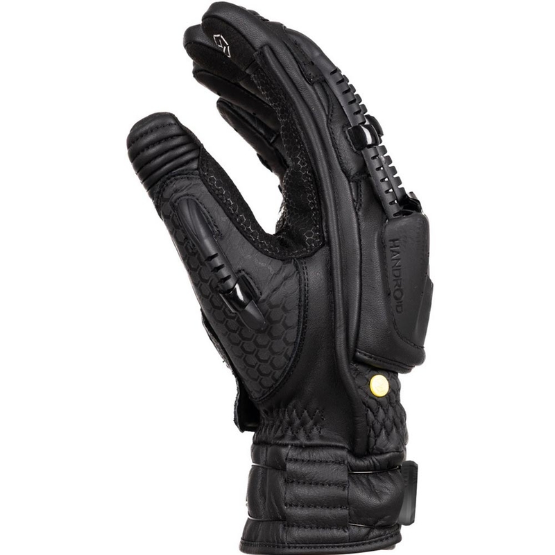Rękawice motocyklowe Knox Hand Armour Handroid POD All Black Mk5 w kolorze czarnym